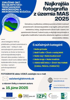 Najkrajšia fotografia z územia MAS 2025